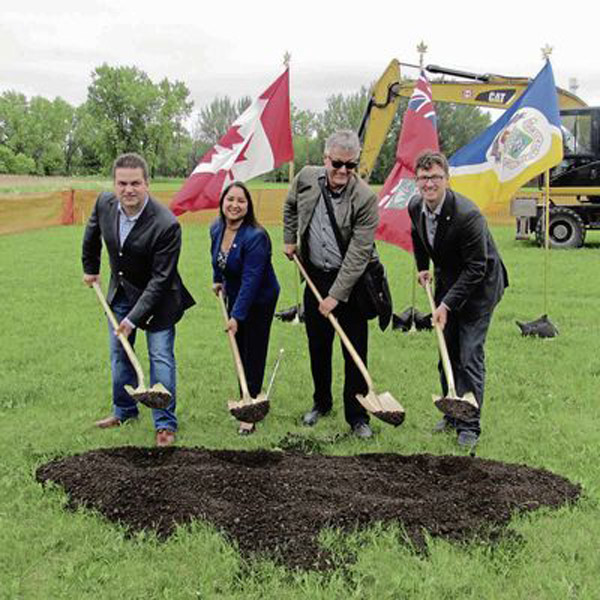 Chief Peguis Greenway Extension Breaks Ground