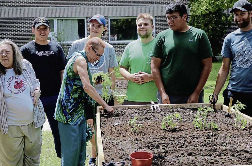 Community Garden Beds Celebrated