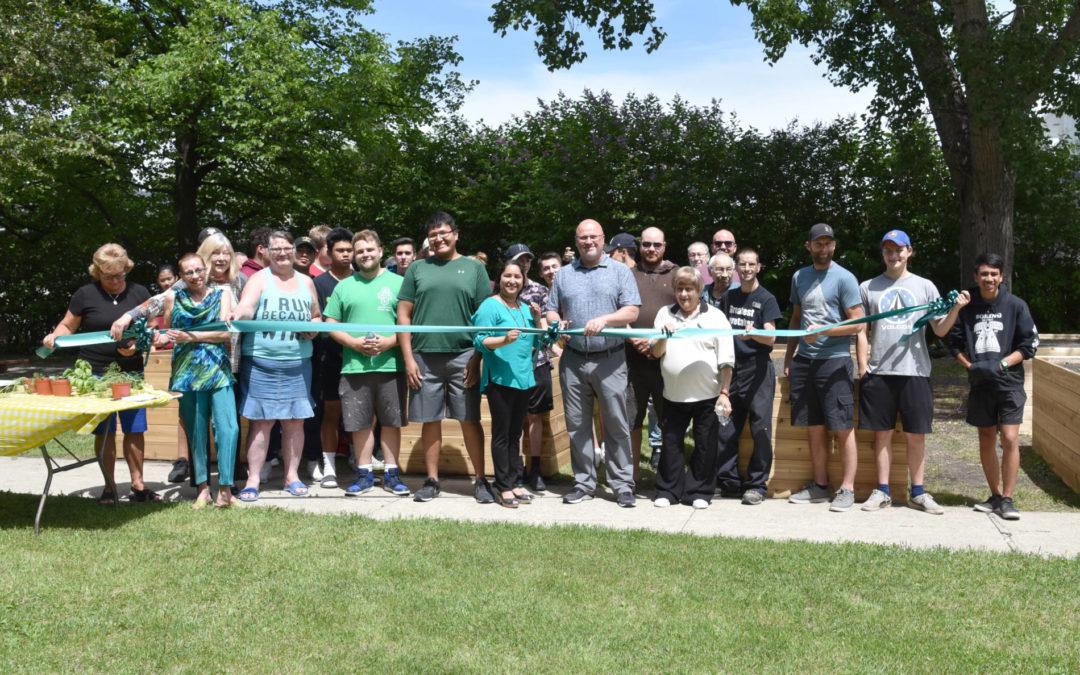 Celebrating Community Garden Opening