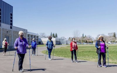 Nordic walking brings relief