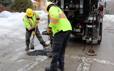 How to report a pothole for patching