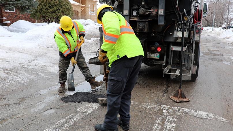 How to report a pothole for patching