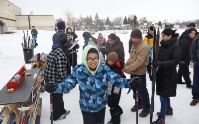 Ski library brings winter fun to Elwick Community Grounds